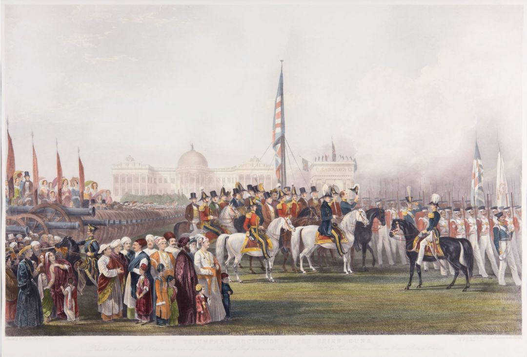 The Triumphal Reception of the Seikh Guns