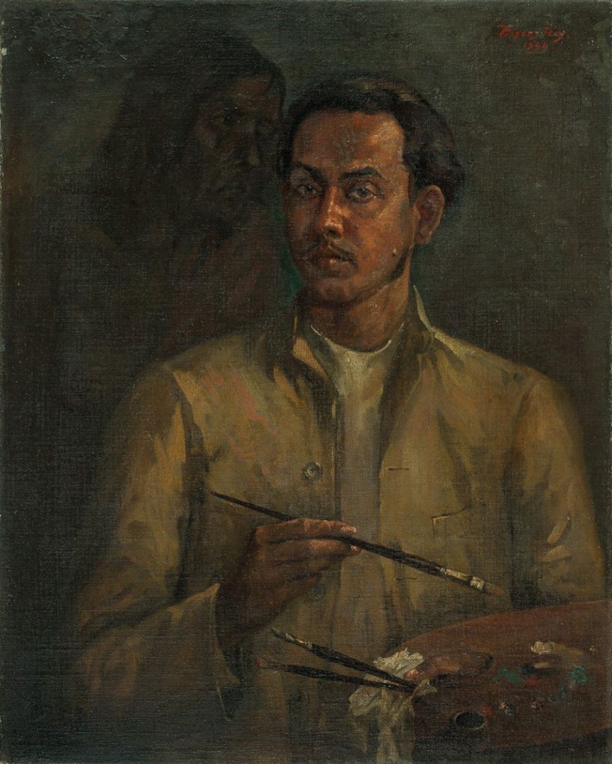 Art and Famine (Self Portrait)